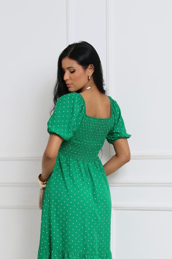 vestido bella mide com bolinha vestido bella mide com bolinha