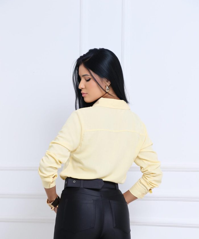 camisa social elegante viscolinho camisa social elegante viscolinho