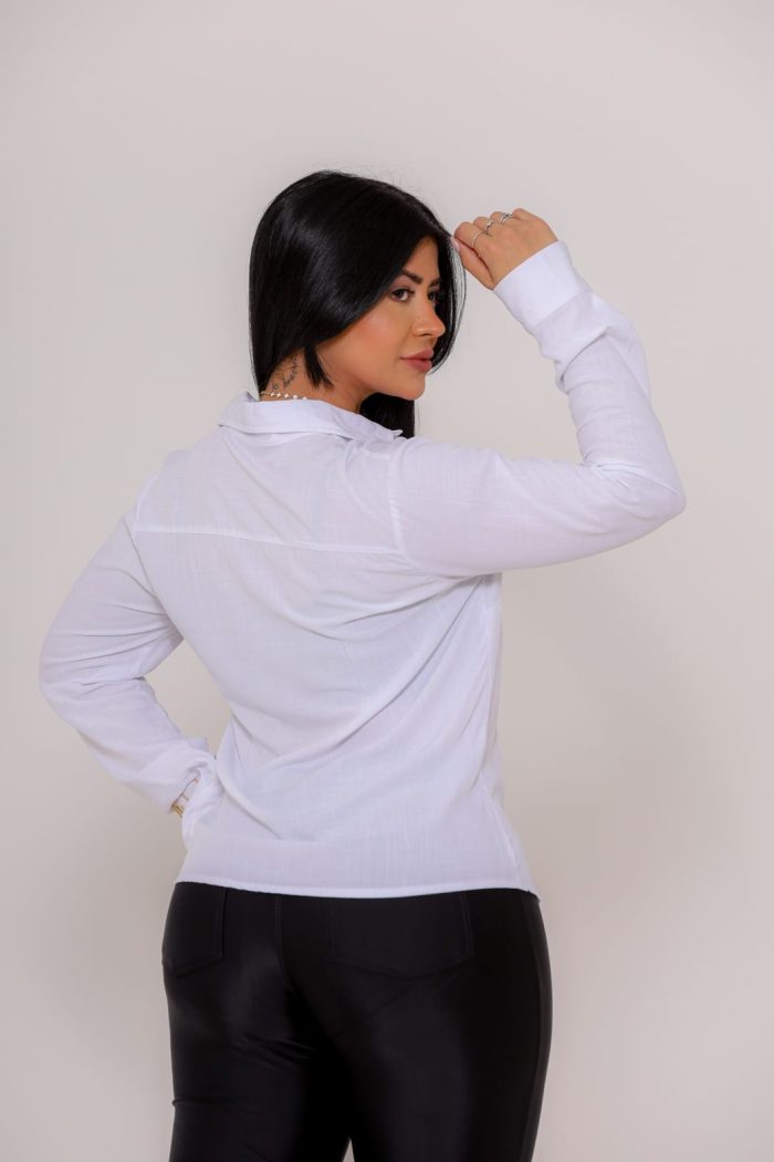 camisa social elegante viscolinho camisa social elegante viscolinho