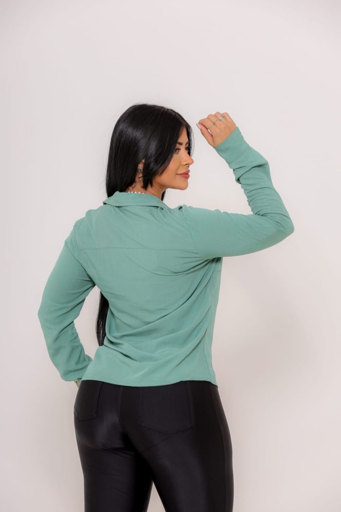 camisa social elegante viscolinho camisa social elegante viscolinho