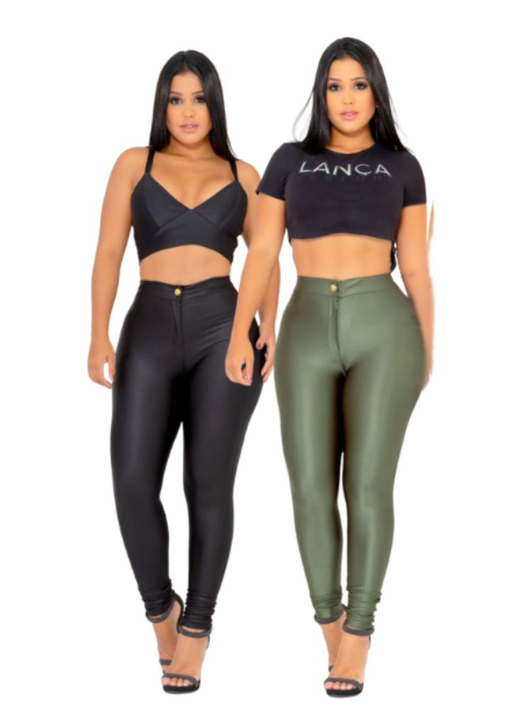 calça hot pent disco skinne cirrê poliamida