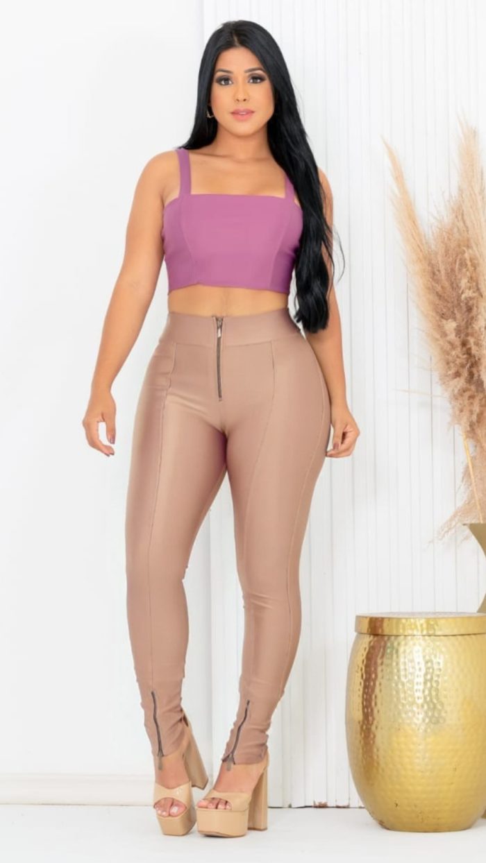 calça 3 zíper malha prada premium calça 3 zíper malha prada premium