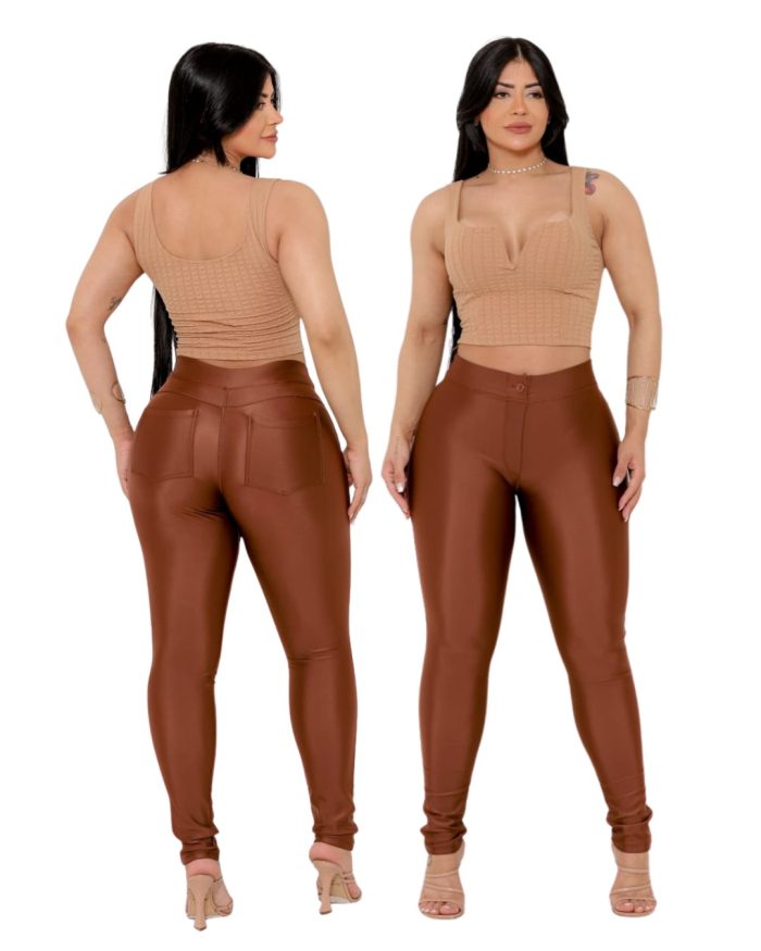 calça malha prada premium elegância calça malha prada premium elegância